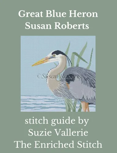 1043 Great Blue Heron Stitch Guide