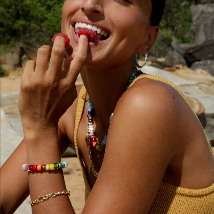 ANNI LU - Big Nuanua Bracelet - Rainbow