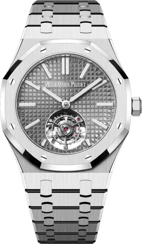 Audemars Piguet Royal Oak 41mm Flying Tourbillion Stainless Steel Grey Dial | 26730ST.OO.1320ST.06