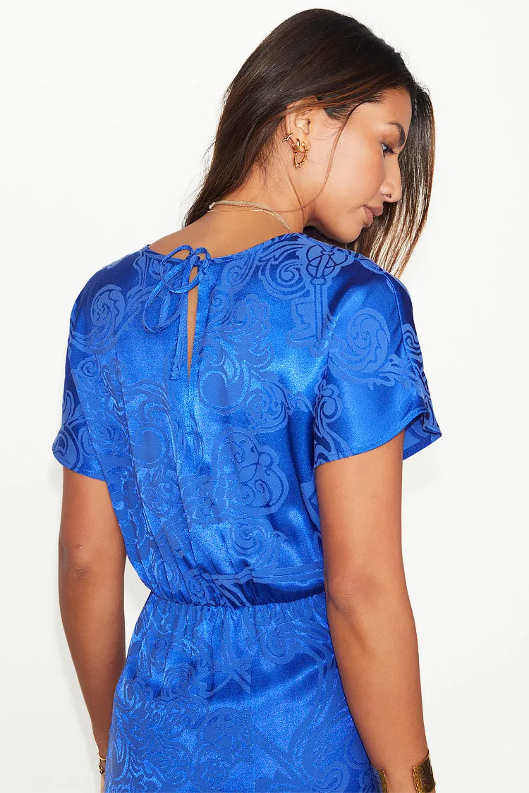 Blue Love Lock Erin Dress