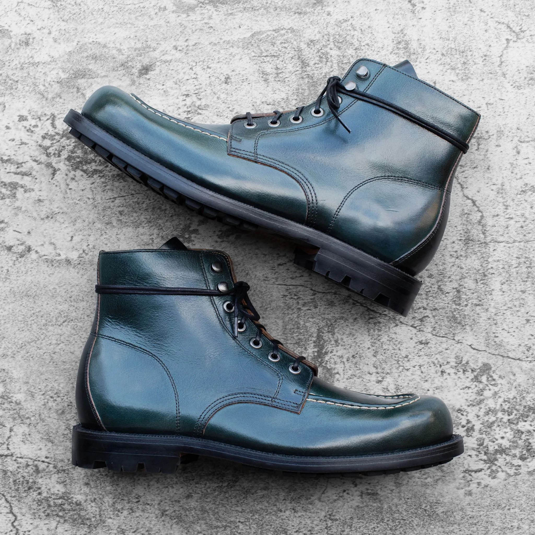 Brass Boot Navy Chromexcel