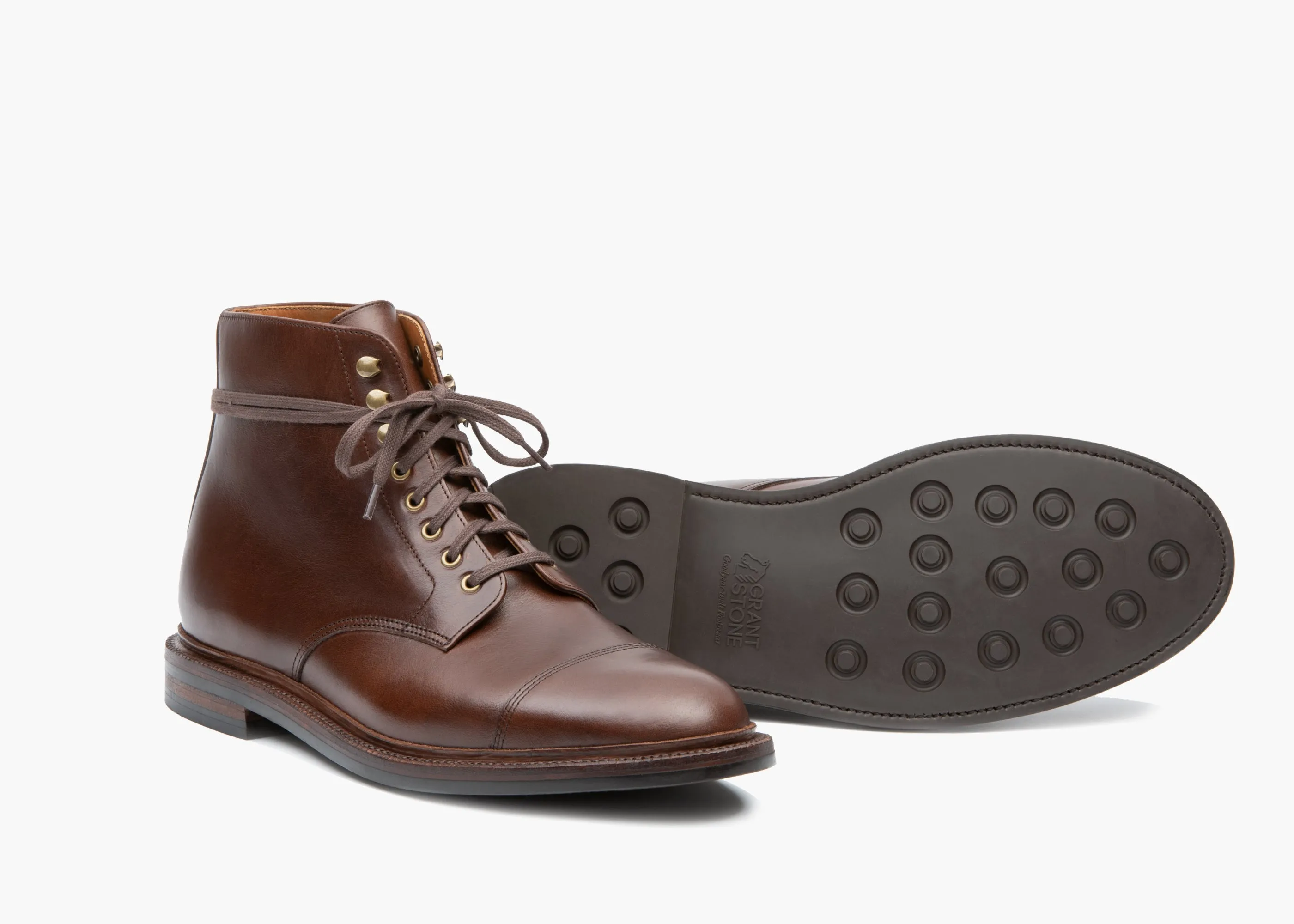 Cap Toe Boot Crimson Chromexcel