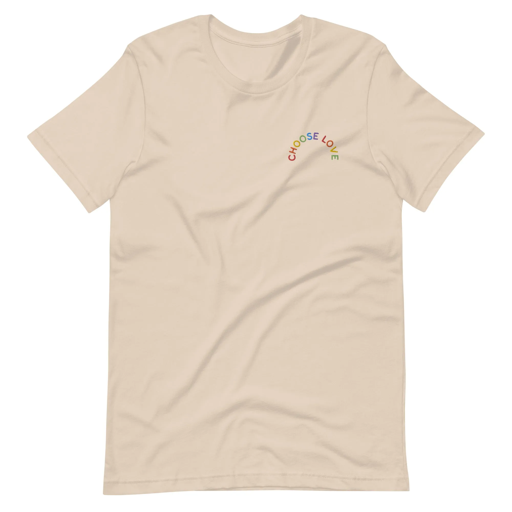 Choose Love Embroidered Classic Tee