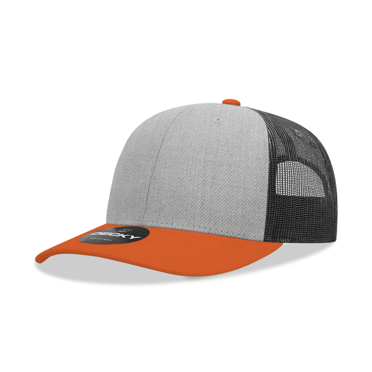 Decky 6021 - Classic Trucker Hat, Mid Pro Trucker, 6 Panel - PALLET Pricing