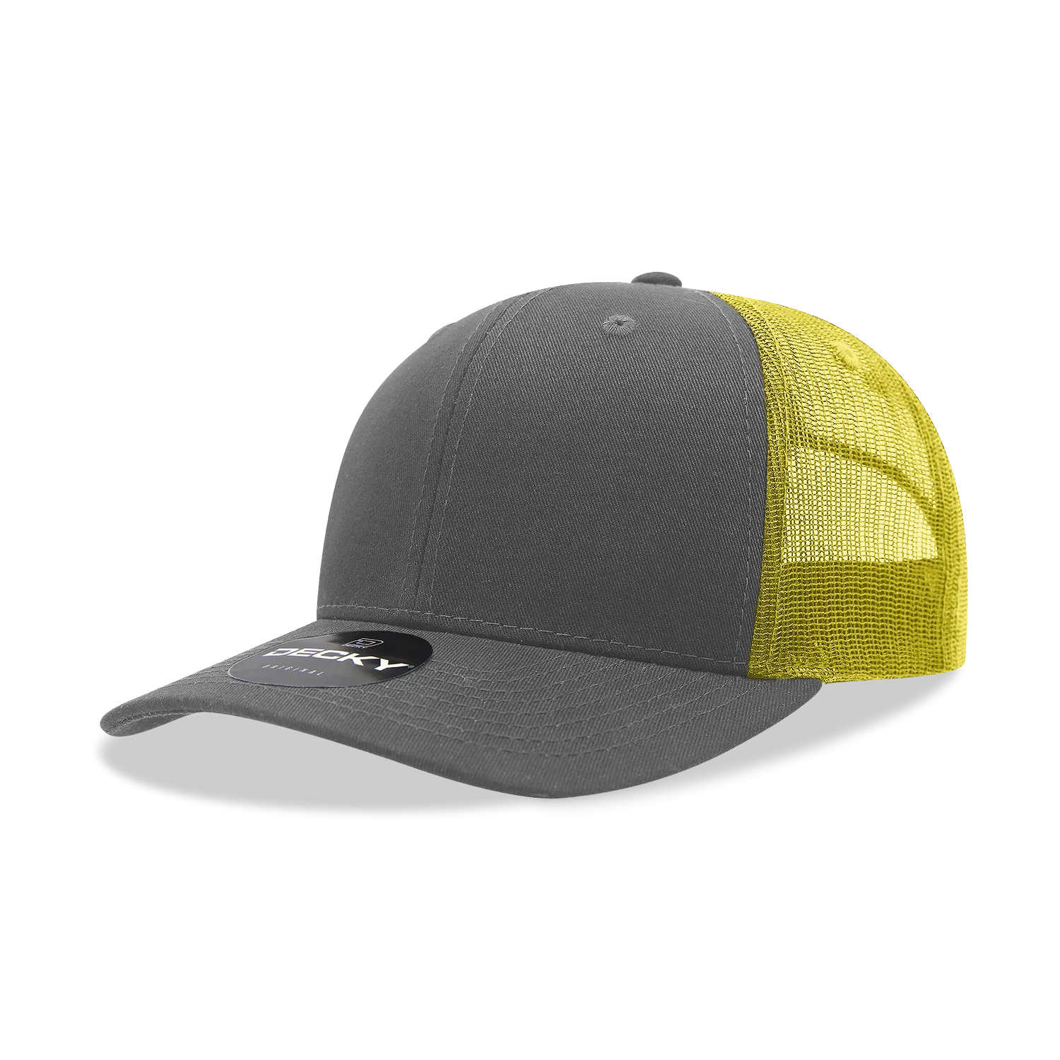 Decky 6021 - Classic Trucker Hat, Mid Pro Trucker, 6 Panel - PALLET Pricing