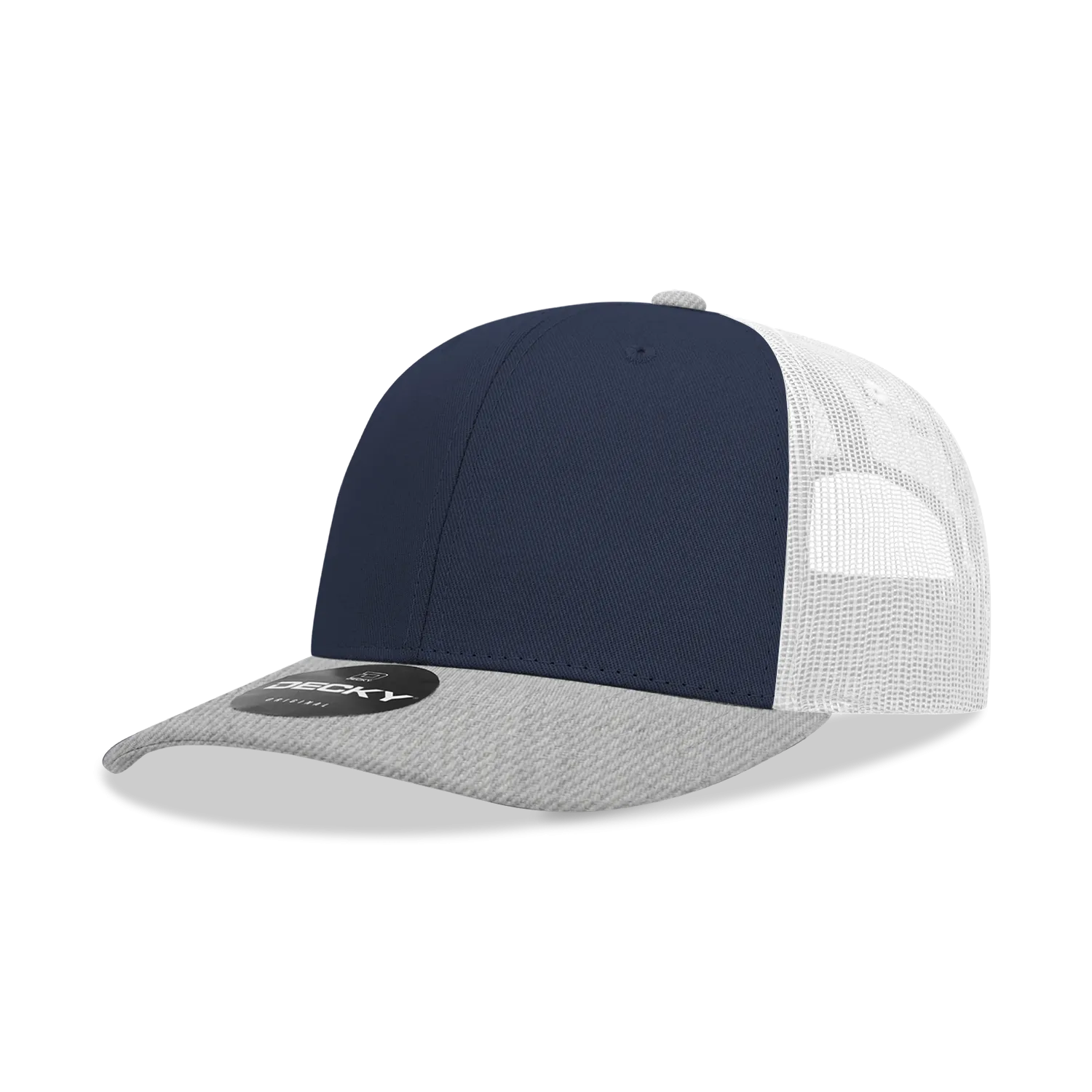 Decky 6021 - Classic Trucker Hat, Mid Pro Trucker, 6 Panel - PALLET Pricing