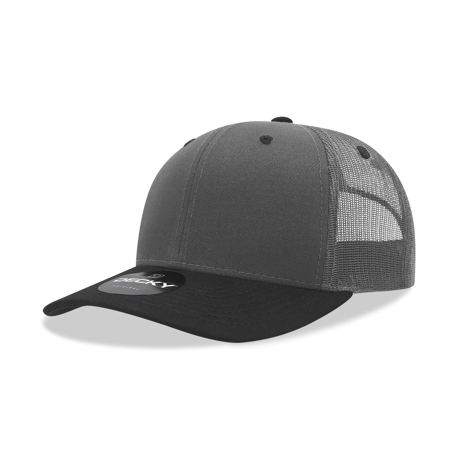 Decky 6021 - Classic Trucker Hat, Mid Pro Trucker, 6 Panel - PALLET Pricing