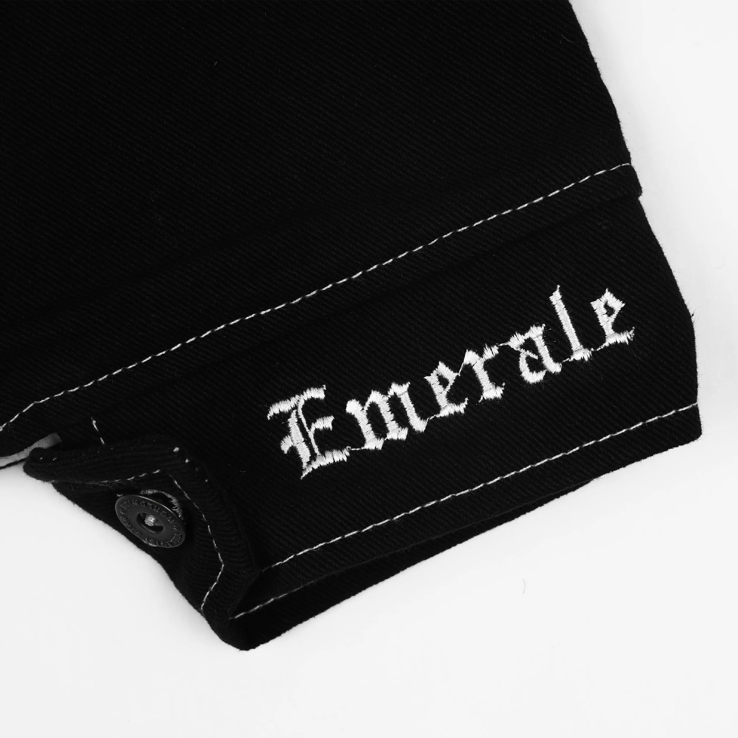 Emerale x Televisi Star Work Jacket - Black