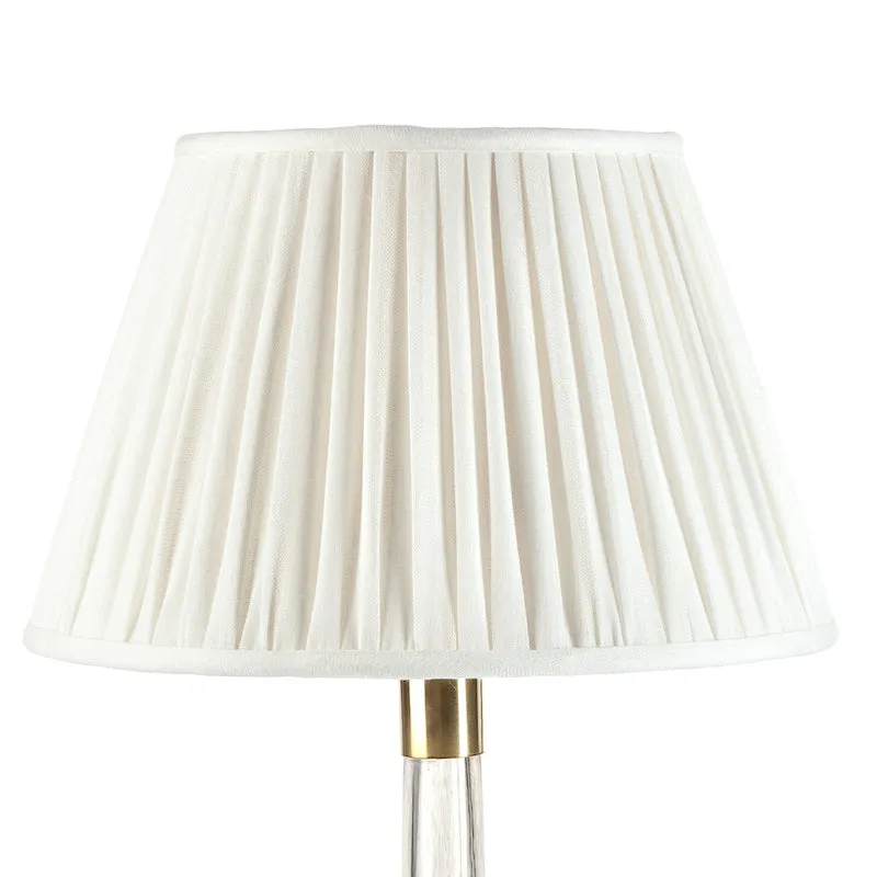 Fermoie Lampshade in Ivory Plain