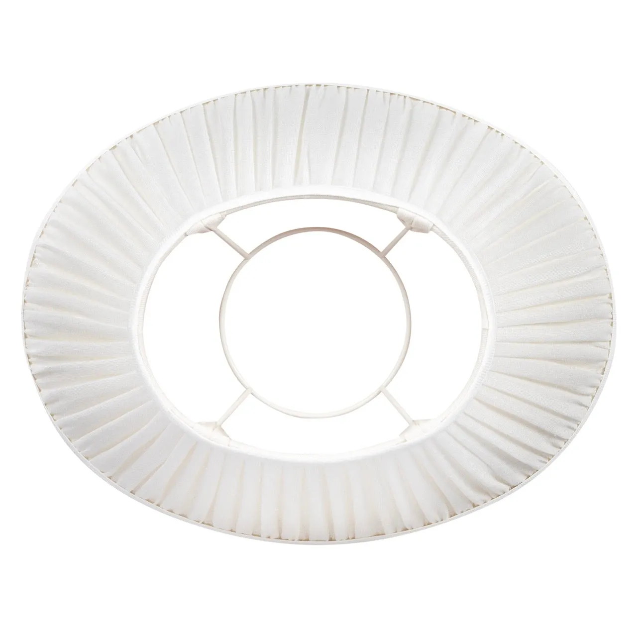 Fermoie Lampshade in Ivory Plain