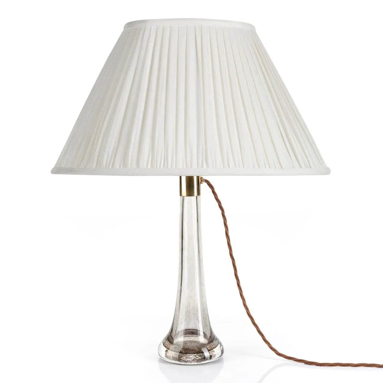 Fermoie Lampshade in Ivory Plain