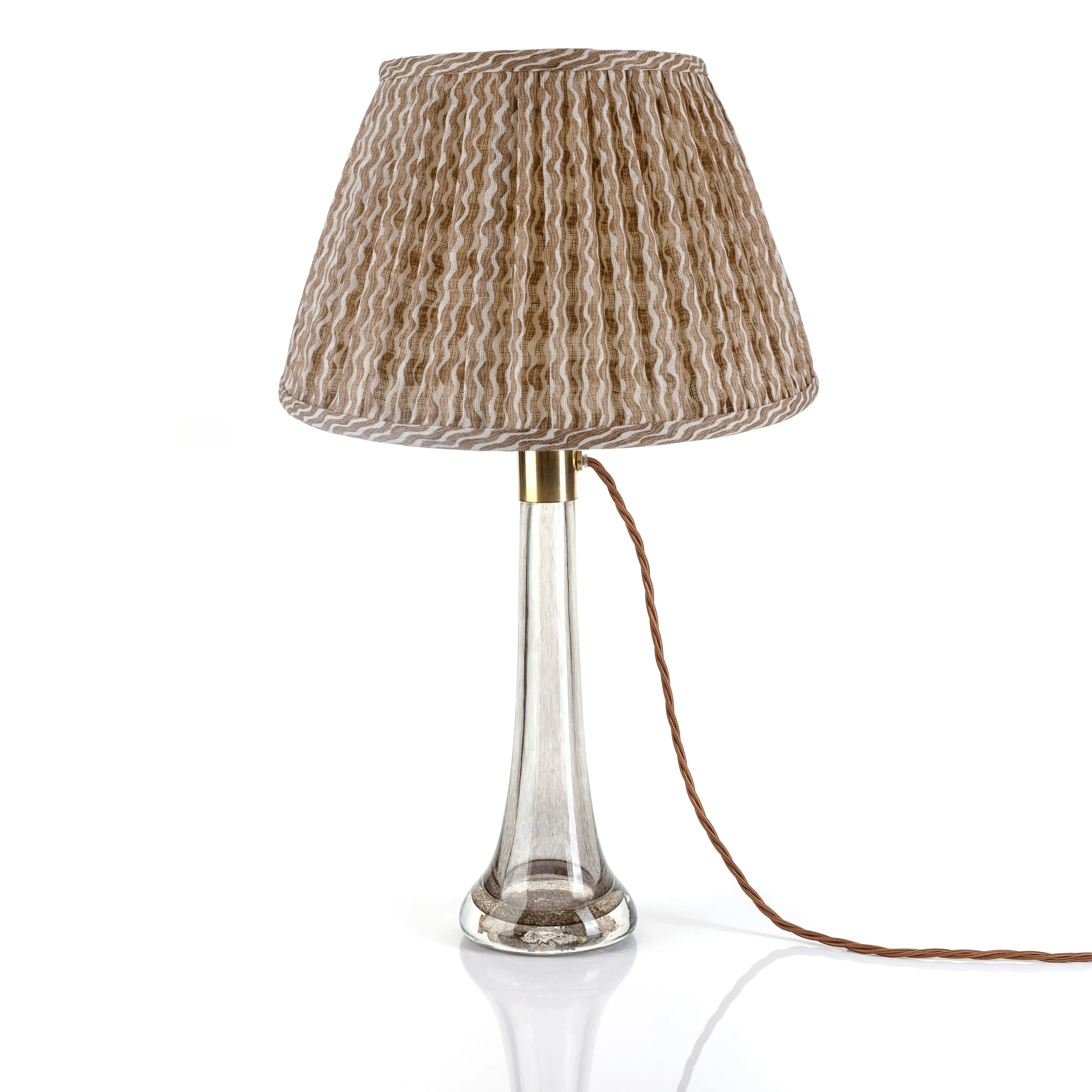 Fermoie Lampshade in Nut Brown Popple