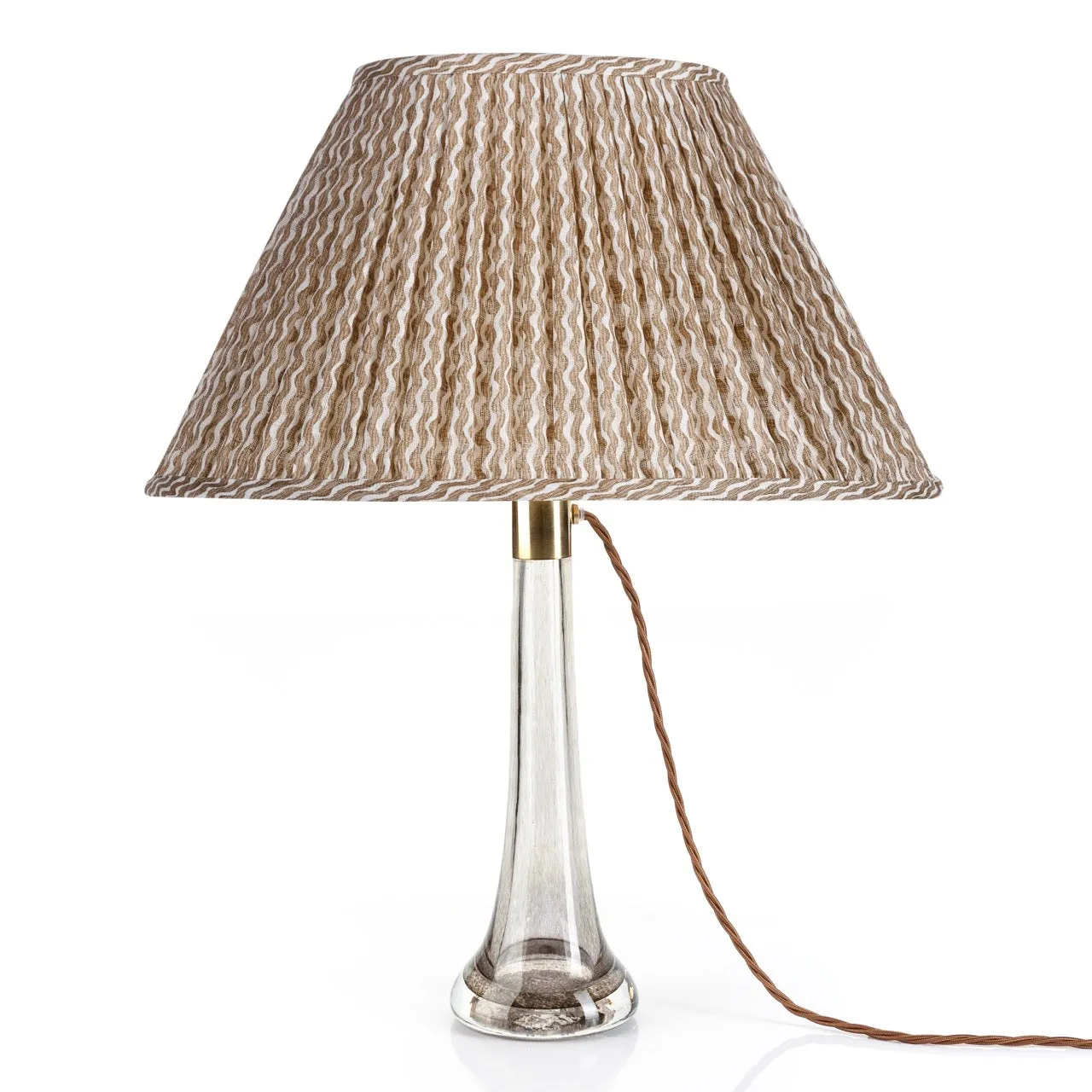 Fermoie Lampshade in Nut Brown Popple