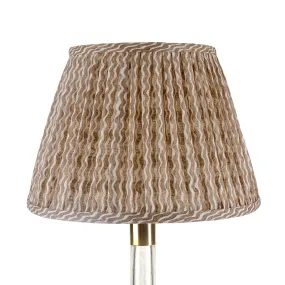 Fermoie Lampshade in Nut Brown Popple