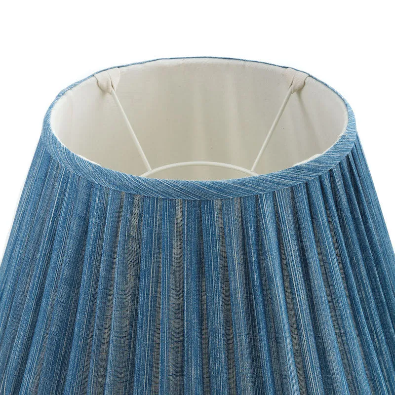 Fermoie Lampshade in Sacre Bleu Plain