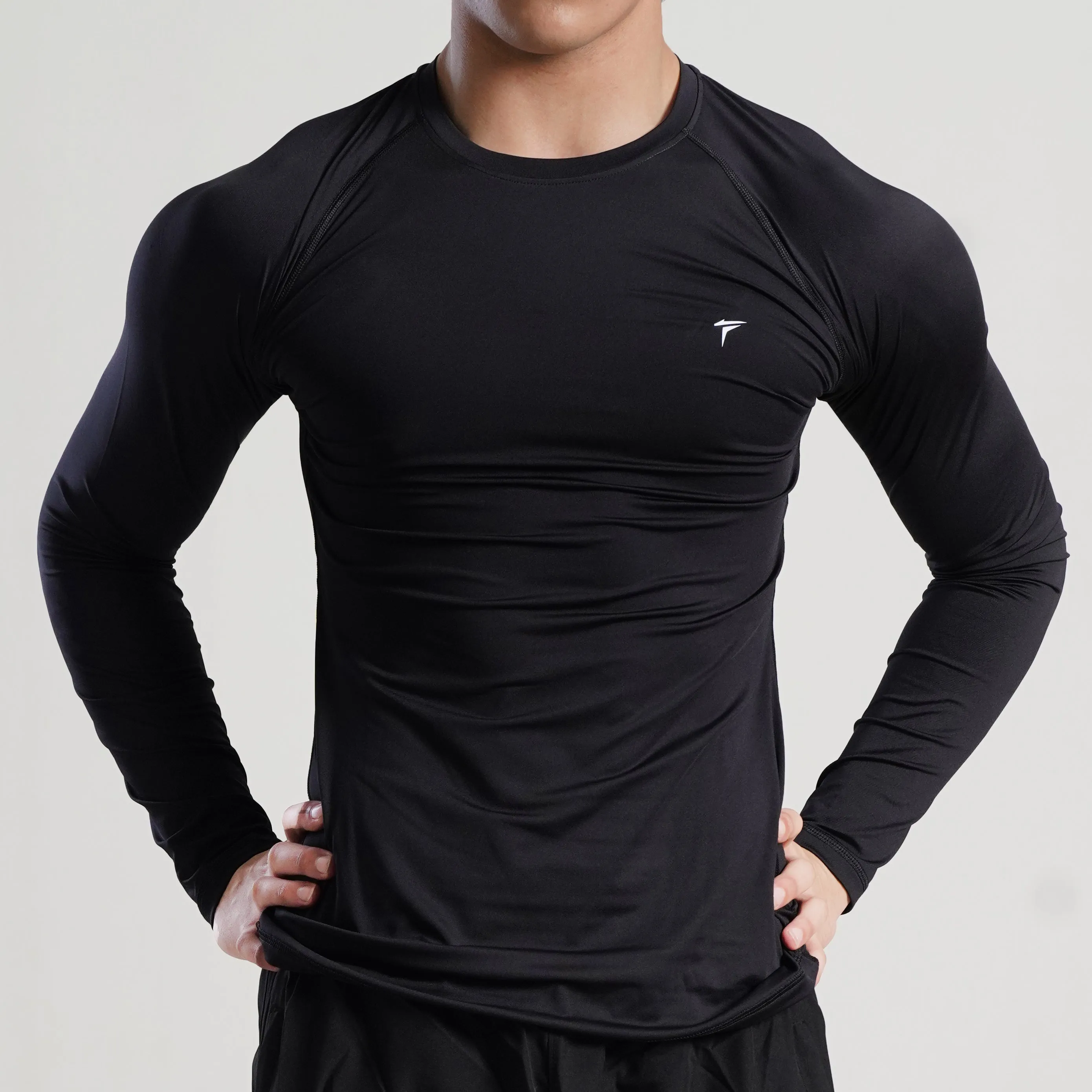 Full Sleeve Black Compression Tee