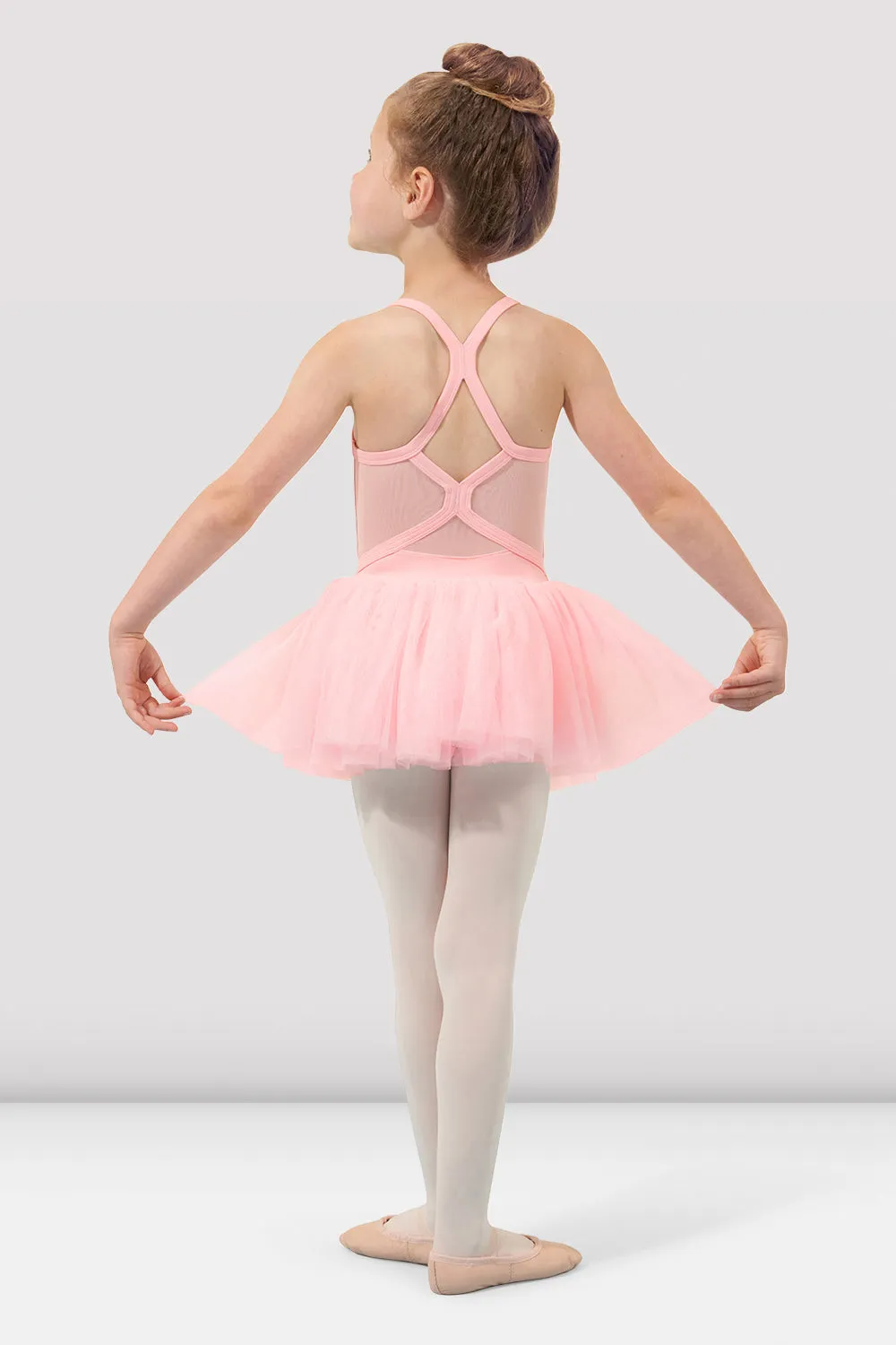 Girls Ela Mesh Back Tutu Dress