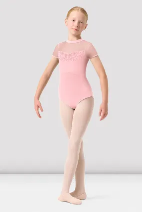 Girls Esmey Cap Sleeve Leotard