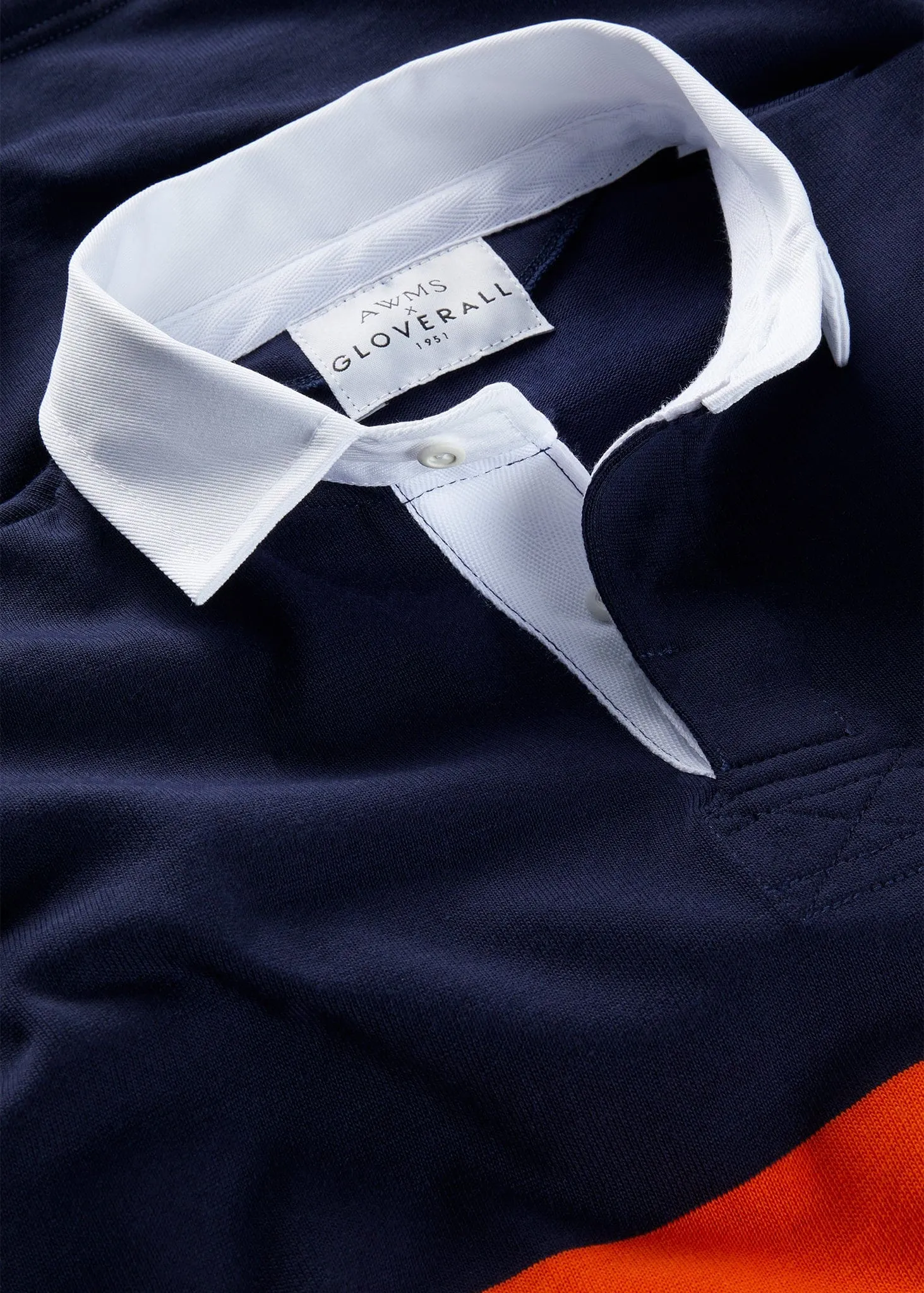 Gloverall X AWMS Rugby Shirt Navy