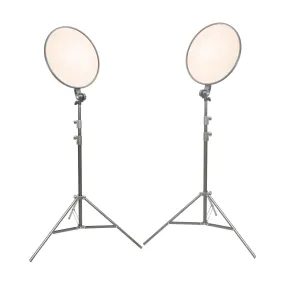 GLOWPAD 450D Slim-Profiled Bi-Colour LED Twin Kit