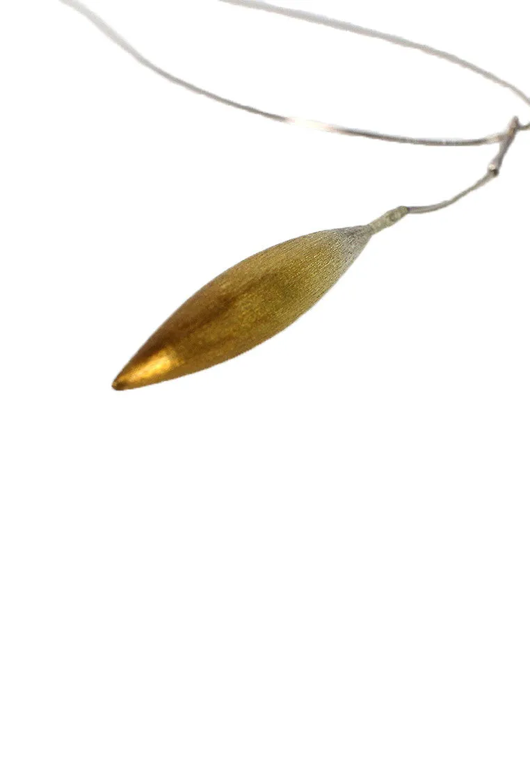 Gold Plated Drop Pendant