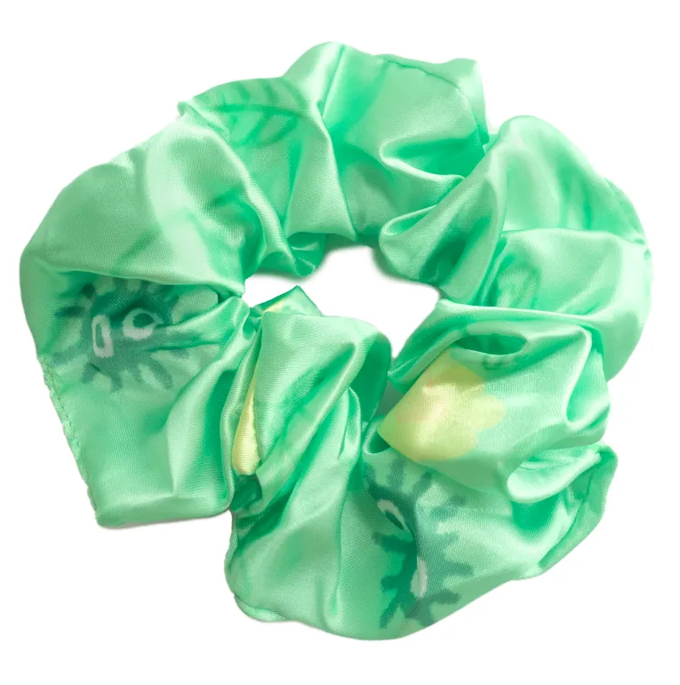 Leafy Green Scrunchie