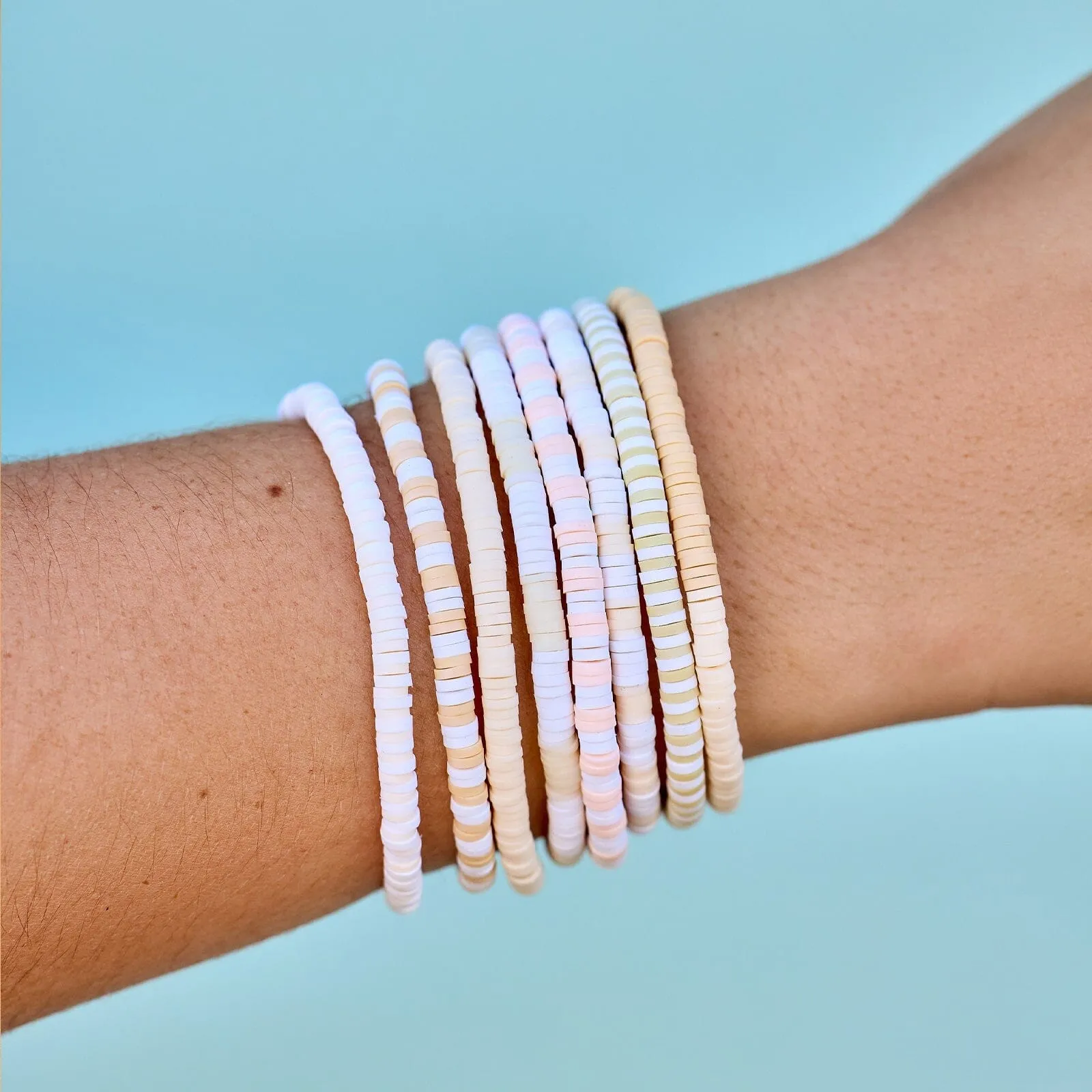 Leche Stretch Bracelet Set of 8