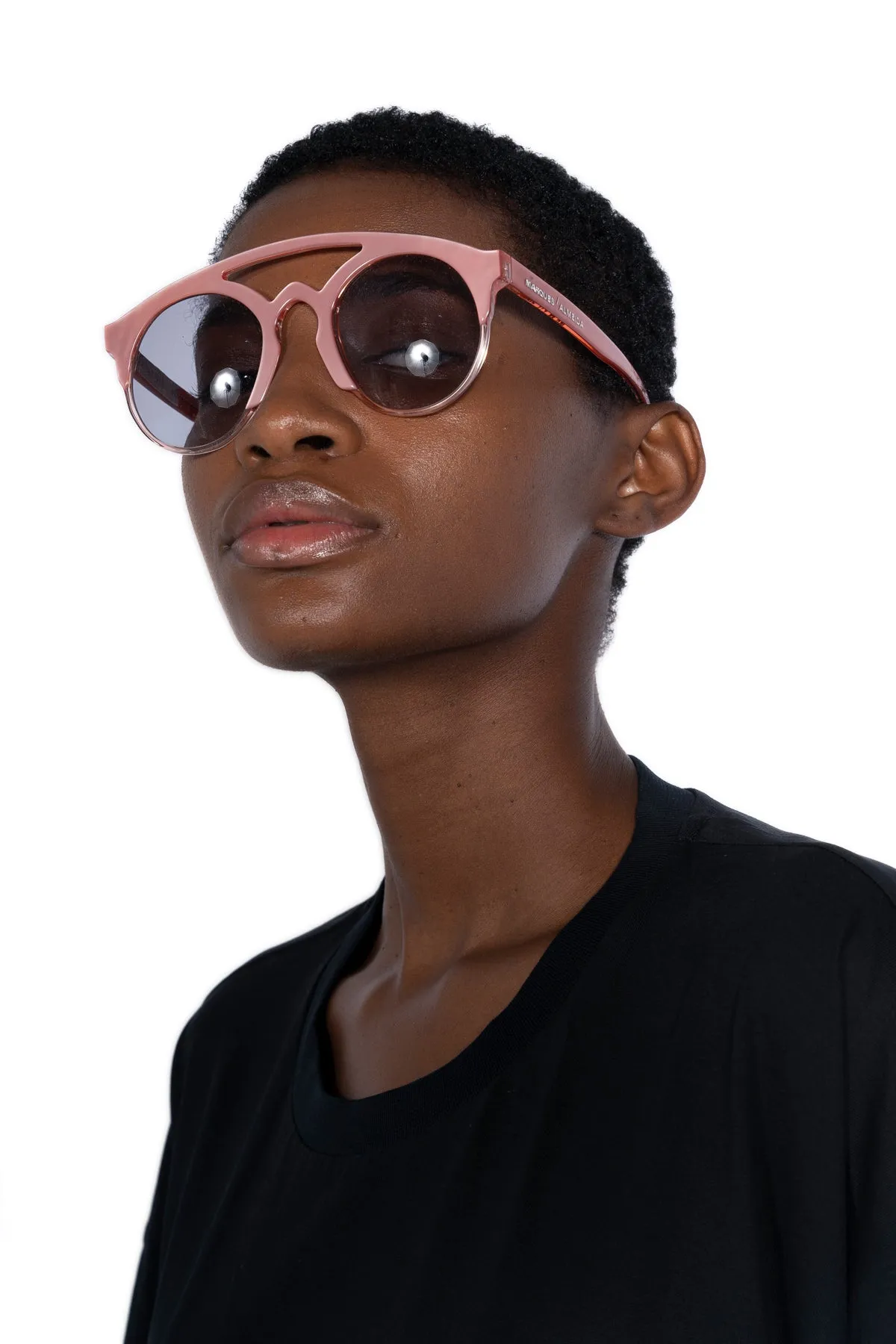 PINK BRIDGED SUNGLASSES