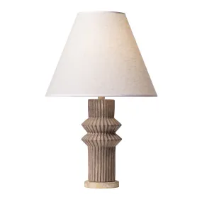 Primea 396T01ADGT 1-Light Table Lamp - Apothecary Gold/Glazed Taupe