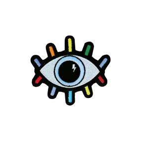 Rainbow Evil Eye Patch