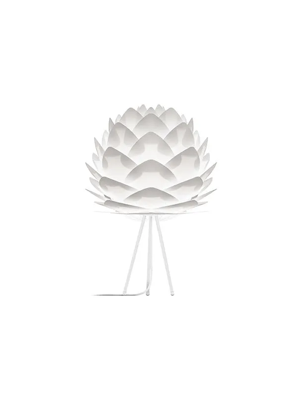 Silvia Mini White Table Lamp