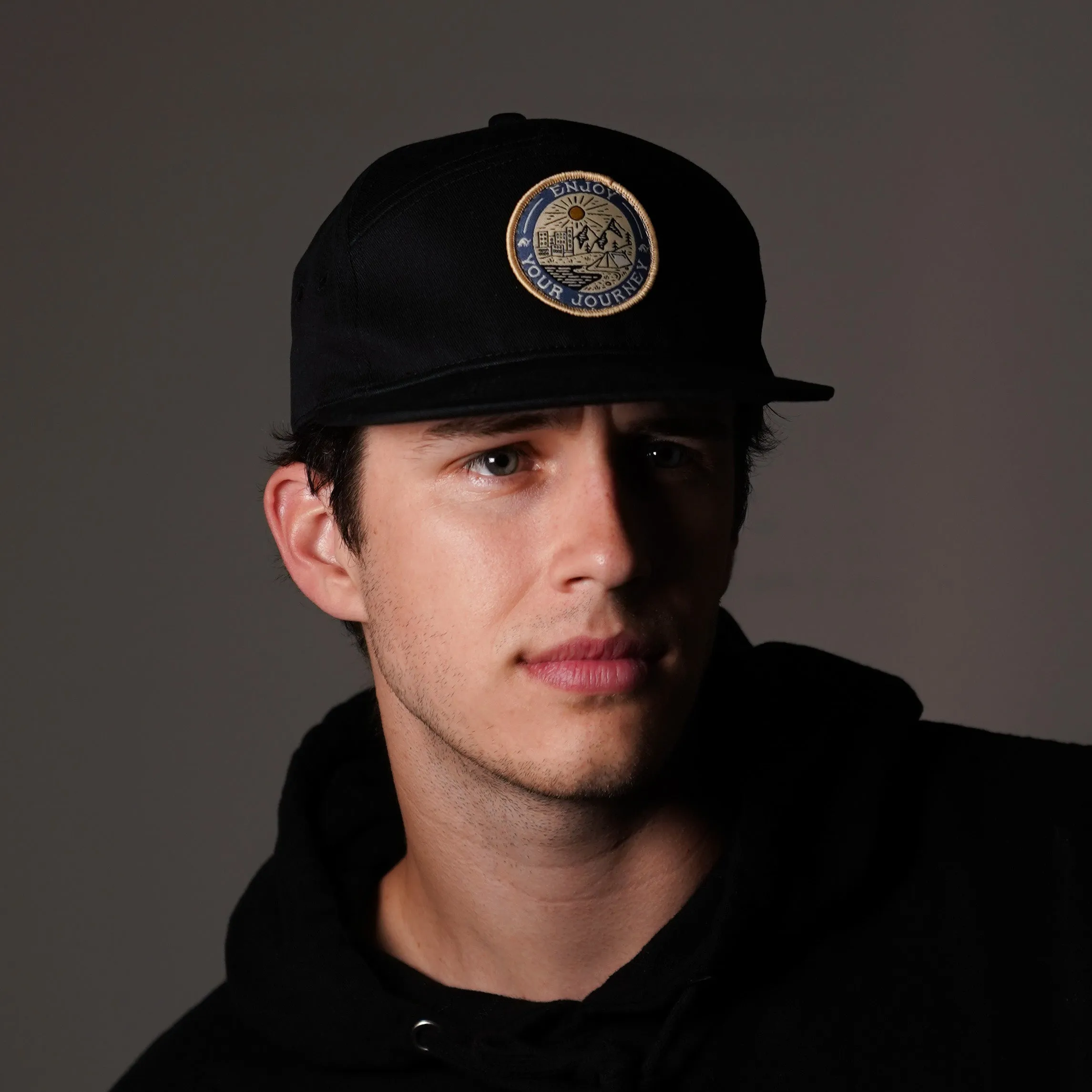 The EYJ Badge Hat - BLACK