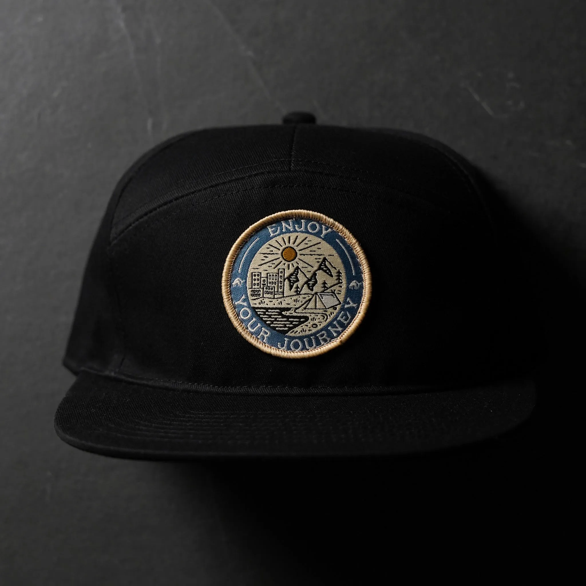 The EYJ Badge Hat - BLACK