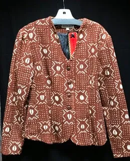 TIENDA HO MUDCLOTH BLAZER was 325.00