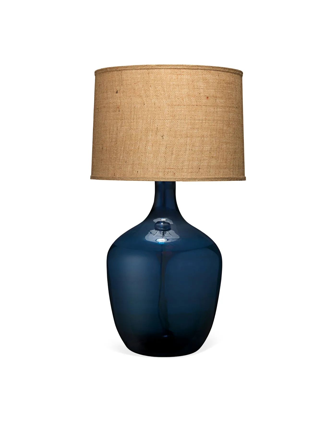 XL Plum Jar Lamp - Navy